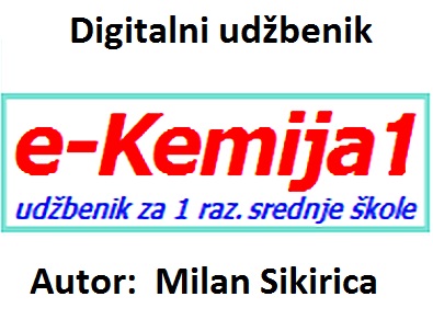 Udžbenik kemije za 1 razred srednje škole
